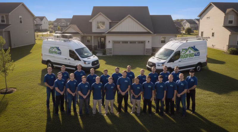 8 Best Roofing Companies in Toledo Ohio 7 Roofing419, a family-owned roofing company in Toledo, Ohio, offering professional roof replacement, roof repair, and new roof installation services for Toledo and surrounding Lucas County areas.
